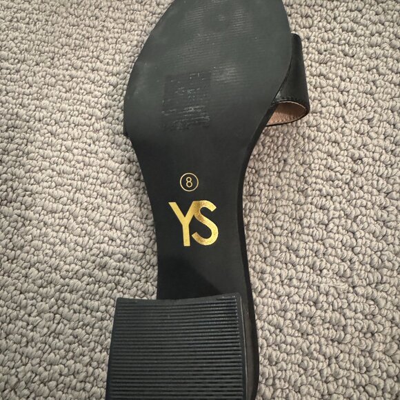YOSI SAMRA Size 8 Black New Women's Danielle Heel Sandal - Picture 6 of 10